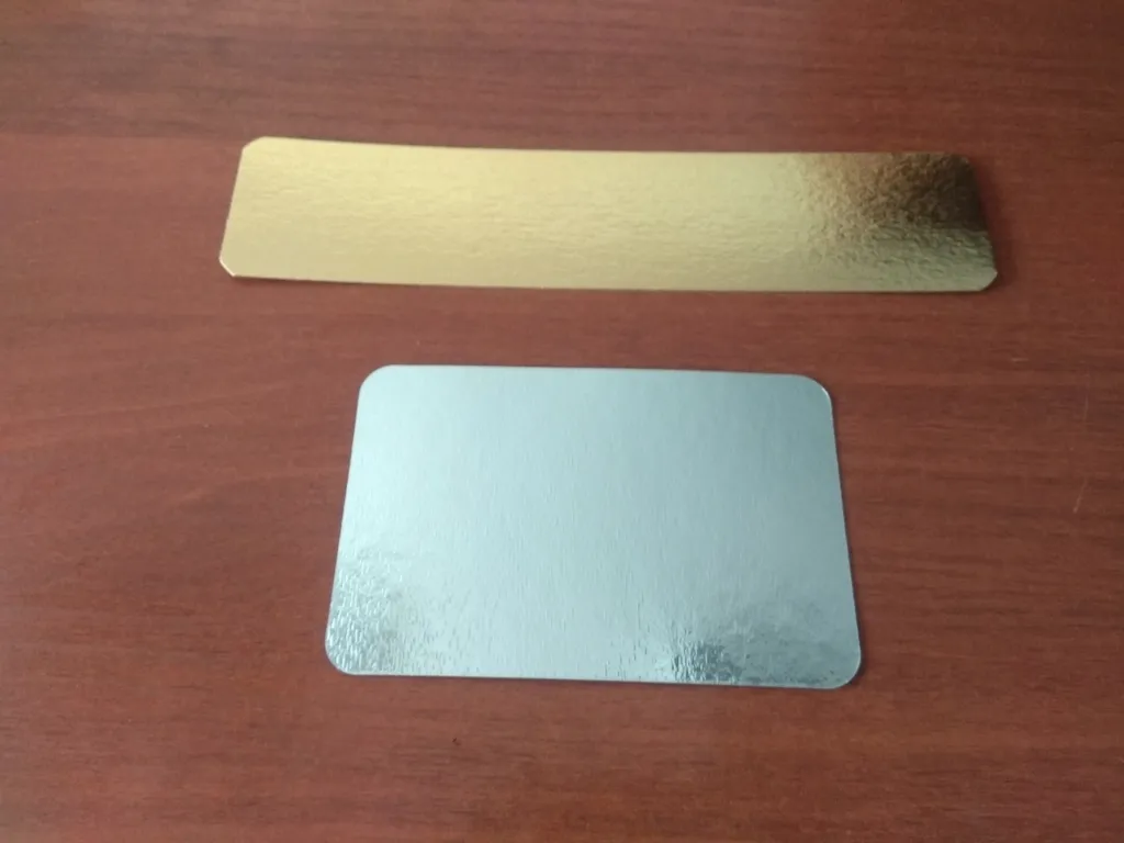 фотография продукта Ламинированная подложка золото/серебро